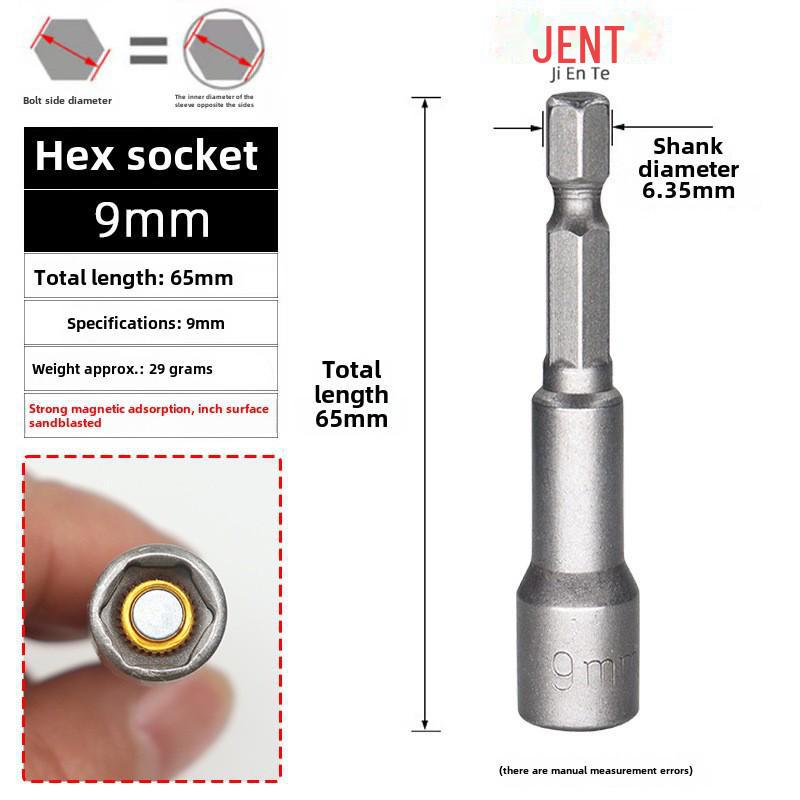 Magnetic Hexagonal Handle Screw Socket Head Drill Accessories