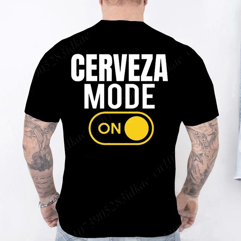 I Close More Bars T-Shirt Vintage Spanish Humor Geek Beer Lover Gift Short Sleeve Casual T-Shirt Clothing Fashion Simple T-Shirt
