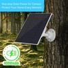 Solars Panel Charging for Outdoor Security Cameras, 5W High Efficiency with Adjustable Mount and 13ft Cable