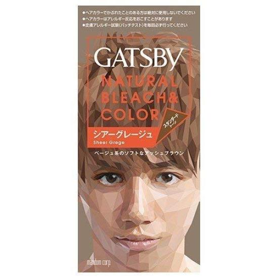 

Gatsby Natural Bleach Color Sheer Greige 1 agent 2 agents 70mL x 4 pieces [Bulk purchase] 35g, (quasi-drug)