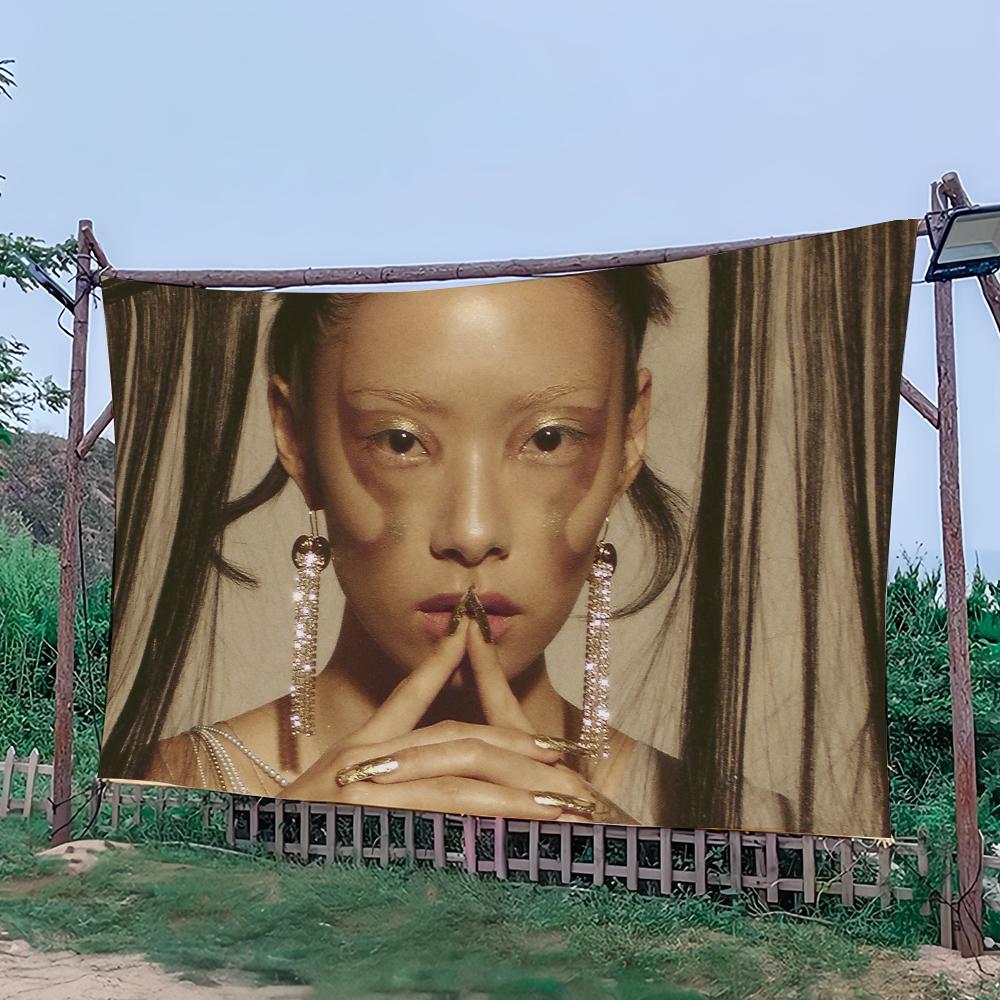 Singer Rina Sawayama Sawayama flag College Bedroom Living Room Home Dorm Decor Funny Tapestry Garage Bar Wall Club Banner