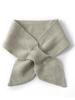 Wool Bow Tie Women Neck Warmer Small Scarf Cowl Collar Loop Soft Winter Essential Knit Accessories