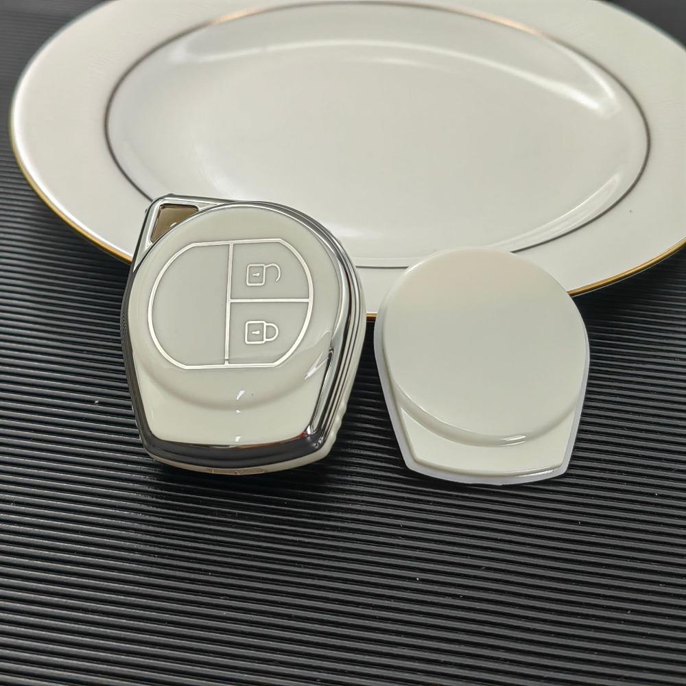 Shockproof Key Cover Shell TPU Protective Cover for Suzuki Swift Car Accessories 4