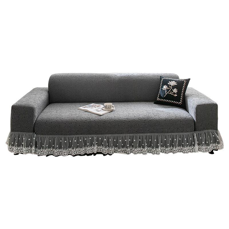 New Anti Cat Scratch  Elastic and Anti Slip All In One Sofa Cover All Season Suitable One Piece Sofa Cover Cloth