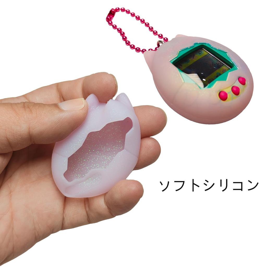 BCWXION Silicone Cover Case Replacement for Tamagotchi Original Interactive Virtual Screen Protector for Tamagotchi Original Electronic Pet