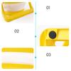 Baby Bath Tub Foldable Cute Cartoon Stable Toddler Tub with Intelligent Temperature for Baby Kids