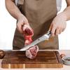 WILDMOK 7 Inch Kitchen Fillet Knife 67 Layers Damascus Steel Boning Knife with Blue Resin Handle