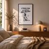 Poster J’peux pas je préfère mon Malinois J'peux pas minimaliste | Affiche Papier Photo 310 g Finition Perlée Format Taille A3
