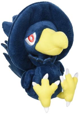Pokémon Center Original Plush Toy Pokémon Fit Yamikarasu 14.5 X 15 X 10.5 (H X W X D: Cm)