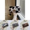 Trendy Pu Envelope Clutch Handbag For Ladies With Magnetic Closure In Chic Milk Zebra And Leopard Designs