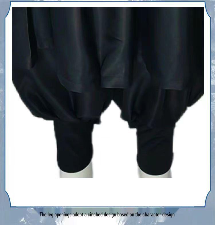Jujutsu Kaisen Geto Suguru Costume Cosplay Nero e Blu Set per Performance Teatrale Anime