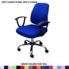 Universal Stretch Spandex Office Chair Cover Full Wrap Dustproof Computer Gaming Seat Protector Slipcover