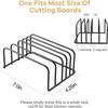 Bolded Chopping Board Organizer Iron Art Dish Holder Kitchen Organizer Pot Lid Rack  Plate