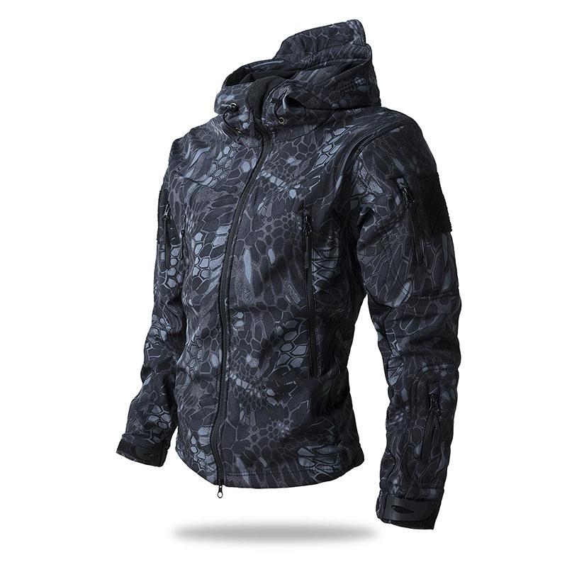 Drei-in-Eins Ganzjahres-Einsatzanzug, Modische und Trendige Jacke, Atmungsaktive Winddichte Jacke, Outdoor-Sport-Einsatzanzug