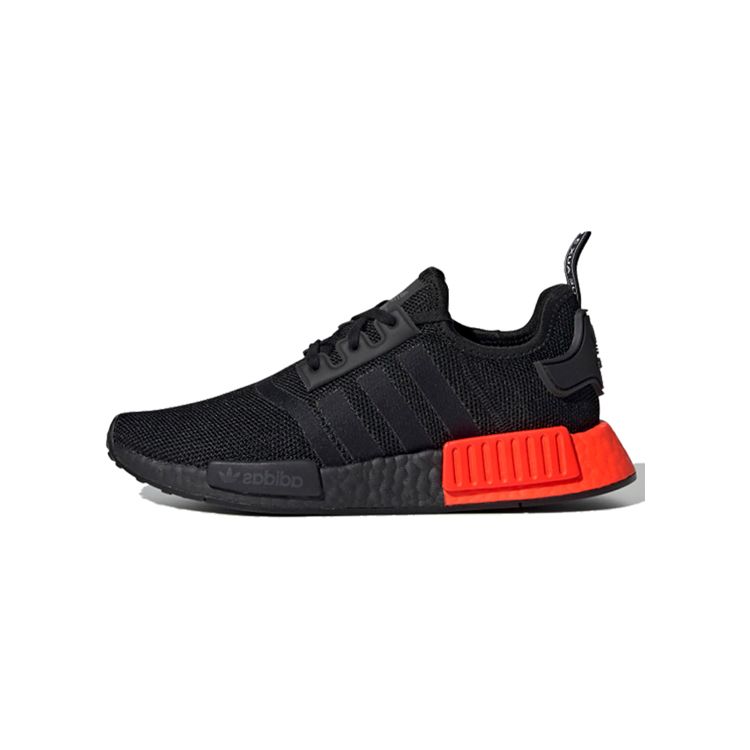 

adidas NMD_R1 J Black Red Детские кроссовки Core-Black Solar-Red EE6676