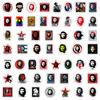 10/25/50Pcs Che Guevara Fan Art Sticker DIY Toy Gift Waterproof Graffiti Decal for Junk Journal Laptop Luggage Bottle Decorative