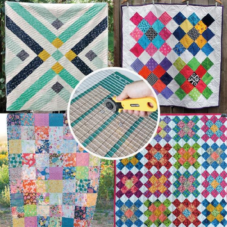 Clear Acrylic Patchwork Templates Ruler for Cutting Paper Fabric Quilting Sewing Craft