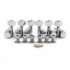 6 Right Inline Electric Guitar Tuning Peg Sealed Locking Tuners Chrome Plated Guitar Tuning Keys Machine Heads 1 : 18
