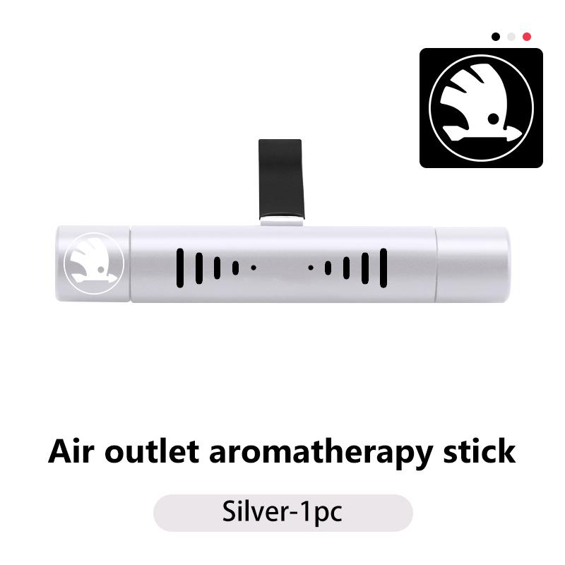 AAFO1 For Skoda Car Air Vent Perfume Auto Air Freshener Flavoring Smell Aroma Accessories VRS Octavia 1 2 3 A7 A5 Fabia Rapid Superb
