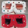2 Pairs Square Furry Sunglasses with Rhinestones Women Fashion Oversized Winter Shades Trendy Chic Original Handmade Sun Glasses