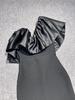 Elegant One-Shoulder Slimming Slit Evening Dress