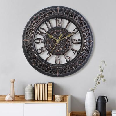 Creative 12 Inch Living Room Bedroom Numeral Round Wall Clock