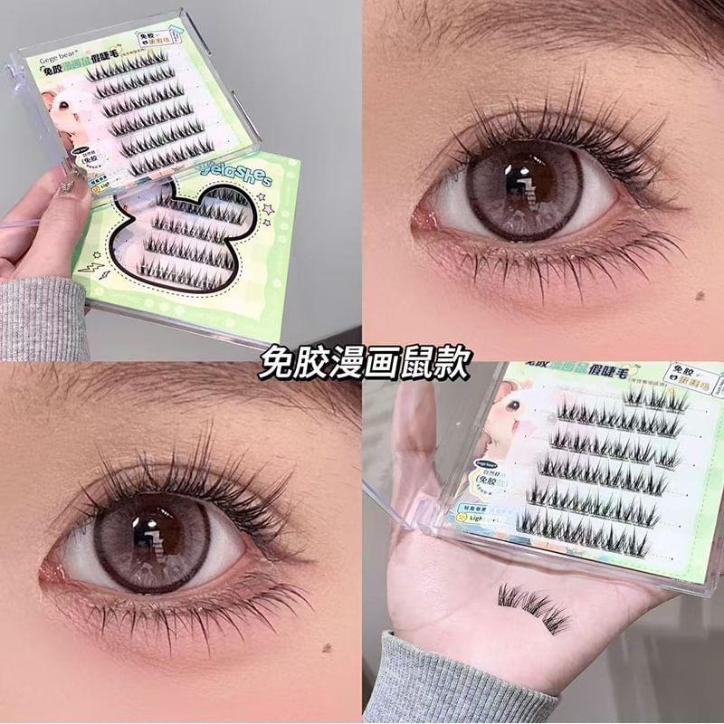 Stapi - Glue-free Animal Multipack False Eyelashes Cluster (Various Designs)