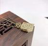 Square Safety Buckle Necklace Design Retro Ethnic Style Qixi Festival Send Friends Network