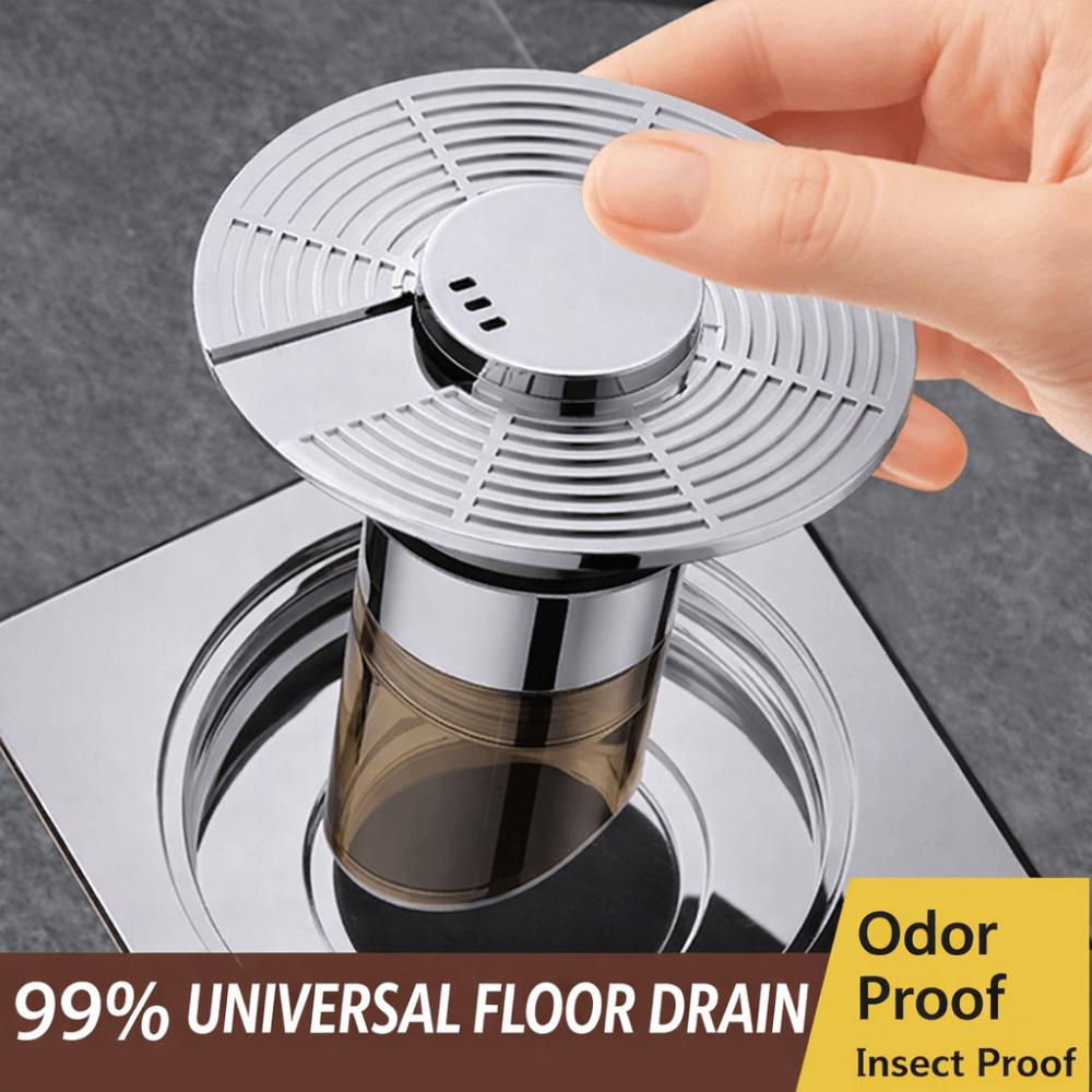 Universal Floor Drain Core Self-draining Hair Removal Filter for Household Bathroom
