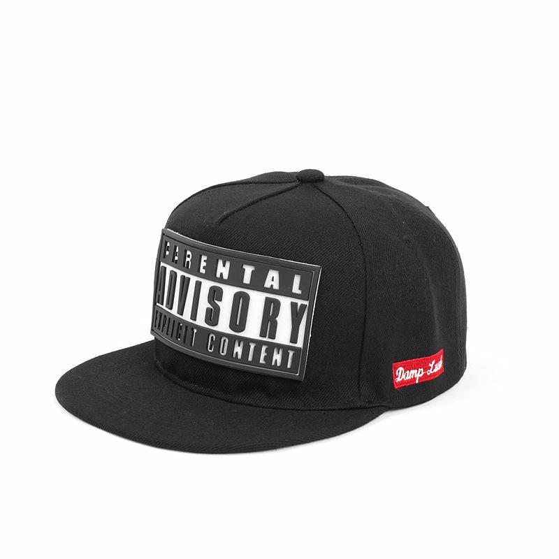 Trendy 3D Letter Print Flat Brim Baseball Cap - Unisex Hip Hop Skate Style