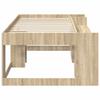 Kids Bed Frame with Storage Space Sonoma Oak 75 x 190 cm