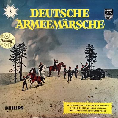 LP Record STABSMUSIKKORPS DER BUNDESWEHR, WIL - Deutsche Armeem?rsche 840402PY Philips 1967 Germany Classical Used