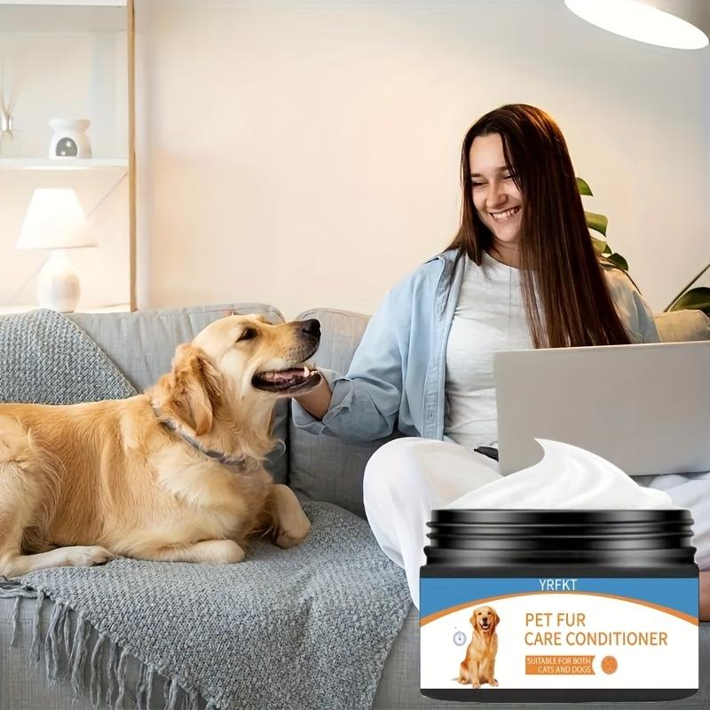 Smooth pet conditioner,suitable for cats and dogs,moisturizing, and glossy pet hair,containing collagen and natural oils,suitable for dogs and cats