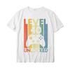 2026 Level 40 Unlocked Funny Video Gamer 40th Birthday Gift T- Printed on For Men Women Wholesale Cotton T Shirts Party Short Sleeve Casual Tee Top