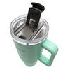 STEEL THERMAL MUG THERMOS 1200ml WITH HANDLE AND STRAW KM-2175