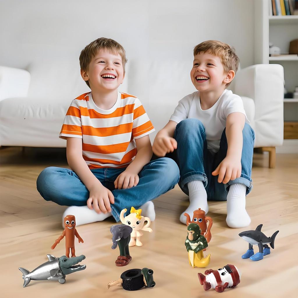 Italský Mozek Loto Hororová Figurka Italský Mozek Loto Dárky pro Vysoké Postavy, Sběratelství, Narozeniny, Vánoce, Halloween, Děti, Chlapci, Dívky, 3cm-5cm