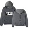 Attack On Titan Levi Ackerman Hoodie Unisex Fleece Sweatshirt Front Manga Eyes Print, Back Japanese Text, Autumn Winter Casual Pullover