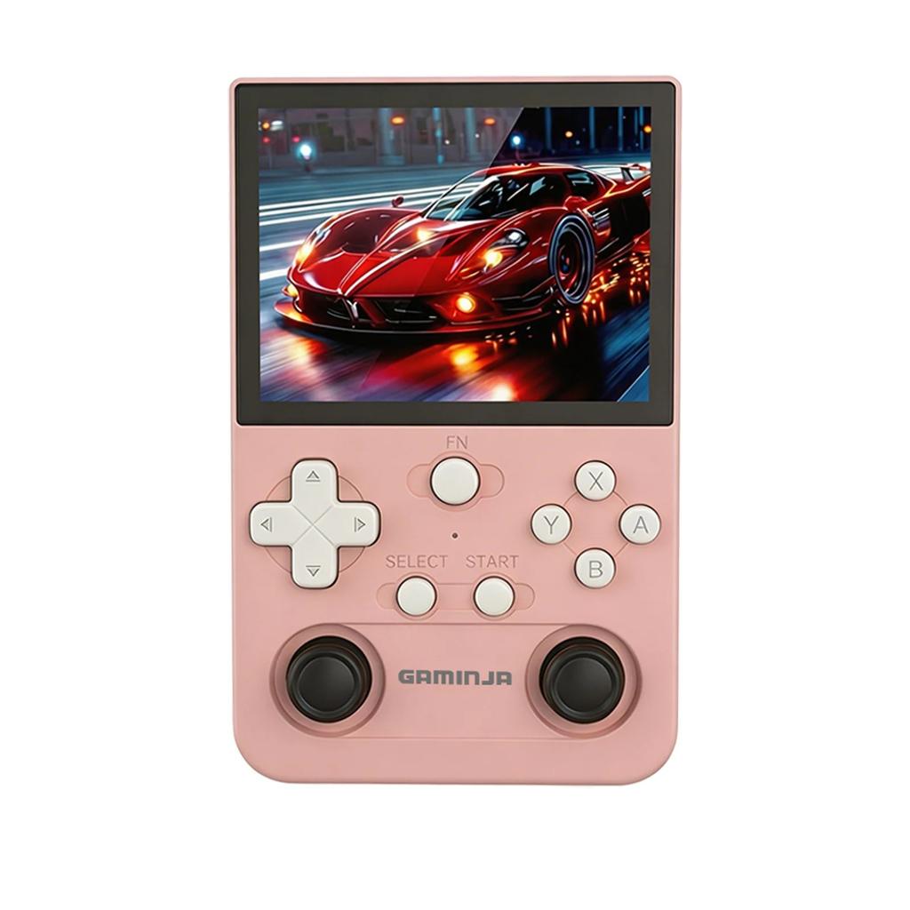 ANS12 Handheld Game Console Portable Pocket Player 64GB 3.5 Inch IPS Screen 17000 Built-in Games Perfect Gift for Boys