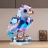 1pcs Cute Crystal Eagle - Animal Theme Desktop Decoration, Suitable for Room, Bedroom, Living Room Decoration
