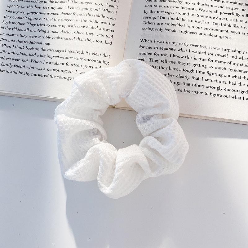 Korean JK College Style Hair Accessories Set: Cute Hair Ring, Headband, Rubber Band, and Large Intestine Hair Rope