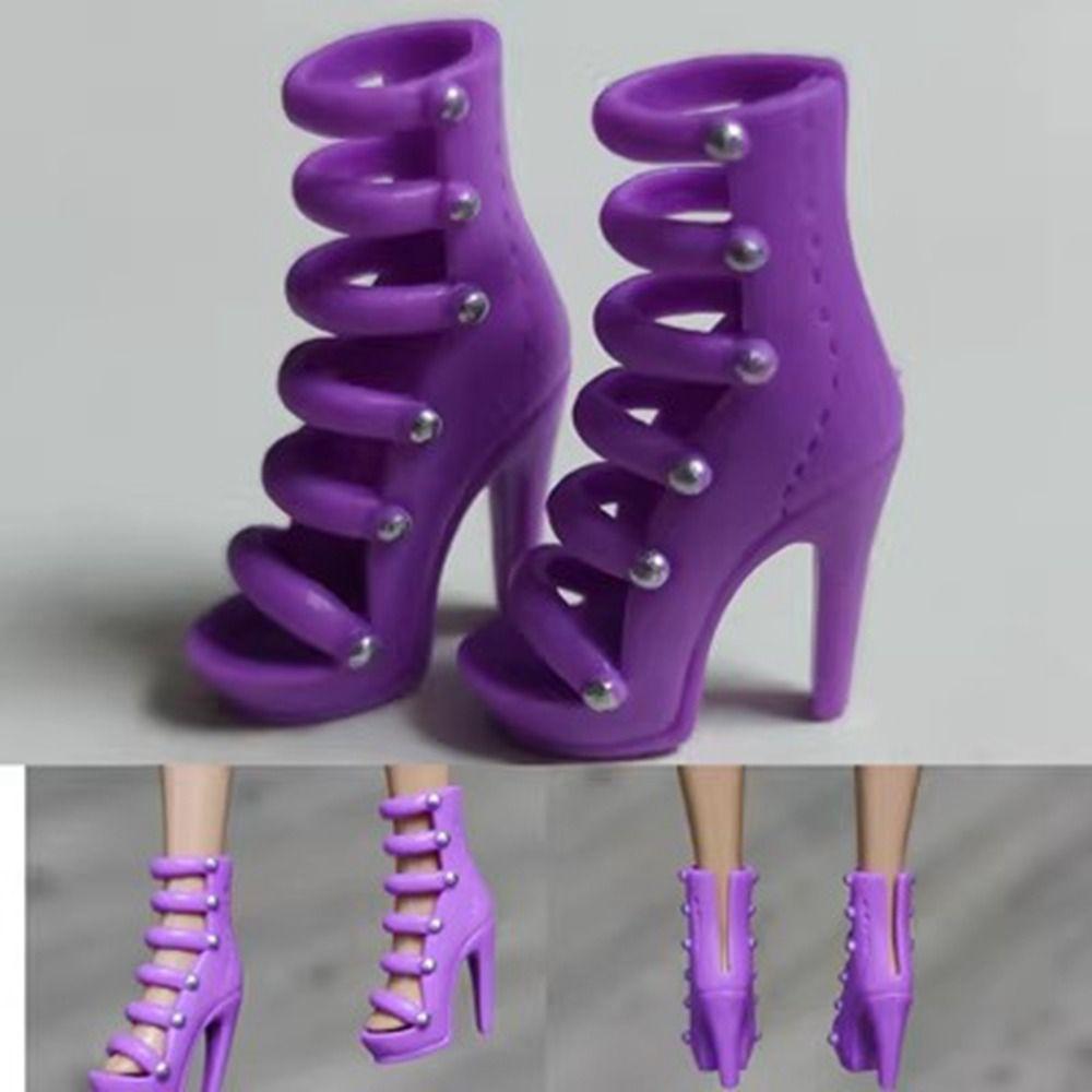 10 Styles Doll High Heels Quality 30cmFigure Doll Sandals New Accessories  30cm Doll