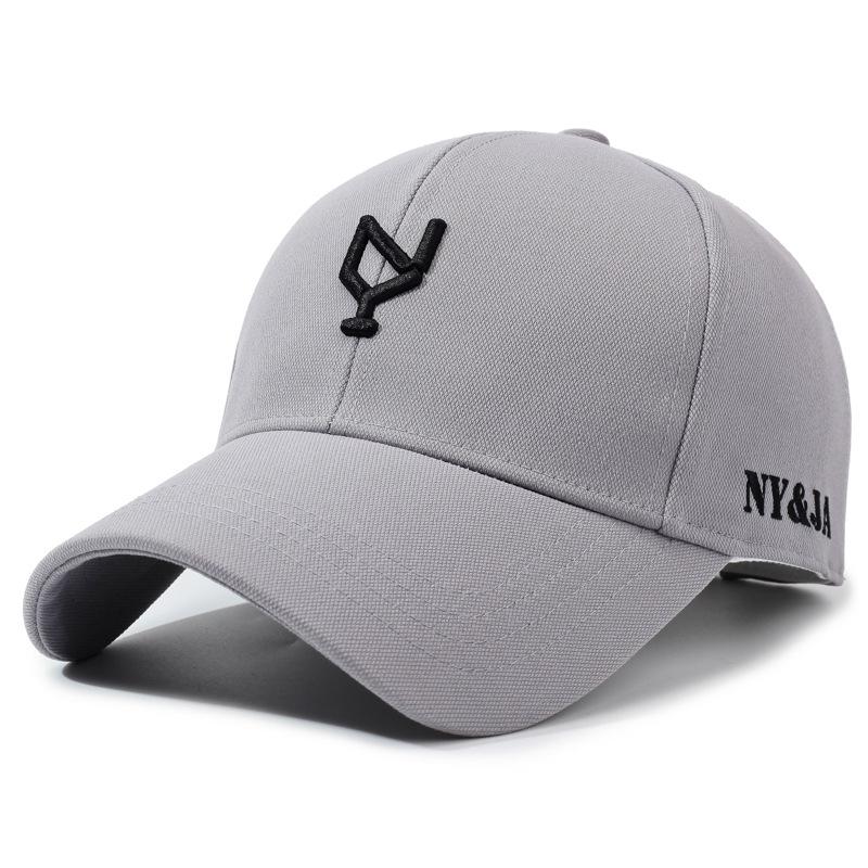 Hat Men'S Tide Black Cap Versatile Middle-Aged Men'S Baseball Cap Tide Leisure Outdoor Travel Sun Hat