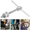 Silbernes Mountainbike Rennrad Steuersatz Einpresswerkzeug 34 44 56mm Oberes Unteres Reparatur Einbau Zubehör(Einpresswerkzeug )