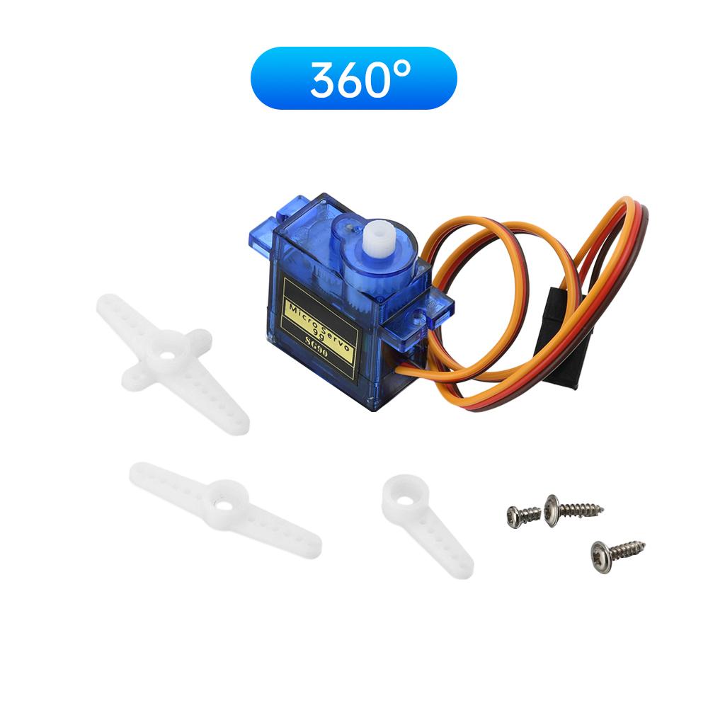 

5PCS Diymore SG90 Analog Servo Motor Steering 360-Degree Metal Gear Suitable for RC Robotic Arm Servo Motor Toy Aircraft