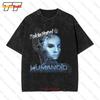 Camiseta Oversize Vintage Tokio Hotel Humanoide Emo JWWI