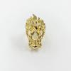 Punk Dragon Head Shape Personality Exaggerated Ring Men And Women Gold Opening Fashion Domineering Ring Jewelry