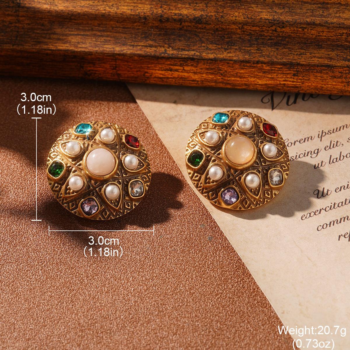 Французские серьги-капли винтажные жемчужные модные европейские и американские преувеличенные геометрические нишевые серьги с серебряной иглой