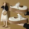 In the Evening, the Thick-soled Super-fire One-pedal Mary Jane Bag Head Half Slippers Women's Summer Wear 2025 New Popular Cool Slippers