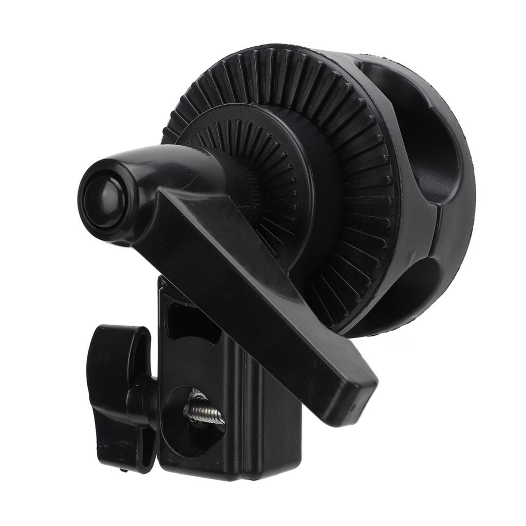 Photography Reflector Holder Single Wheel Turntable Universal Adapters Light Stand Mount Bracket