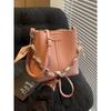 Super Popular Commuter Portable Bucket Bag for Women 2025 New Popular All-Match Shoulder Bag Simple Commuter Messenger Bag